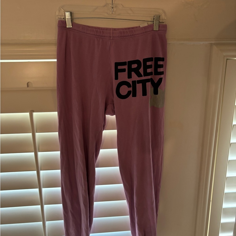 Freecity Purple Featherweight Sweatpants Joggers